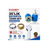 KAHEY 35’lık Batarya Tamir Seti Kol Musluk Tamir Seti, Kartuş Huni Baskı Somunu AYAKSIZ KARTUŞ
