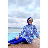 Kahijab Sea Tesettür Mayo - L Mavi