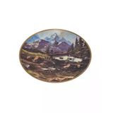 Kahla Vintage Alp Dağları Temalı Porselen Duvar Tabağı 19,5Cm 004
