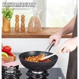 Kahraman KAH3171 Titanyum 28 cm Wok Tava