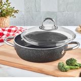 Kahramanlar 3402 28 No Stone Black Karnıyarık Tencere