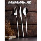 Kahramanlar Dora 72 Parça Çatal Kaşık Bıçak Seti