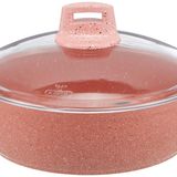 Kahramanlar Fiesta Pembe 24 cm Karnıyarık Tenceresi