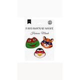 Kahramanlar Karton Maske 3 Adet