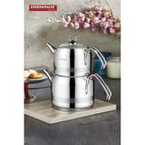 Kahramanlar Midi Enza Metal Çaydanlık 1021-P