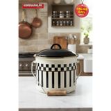 Kahramanlar Prime Cream Emaye Bakraç 20 CM