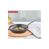 Kahramanlar Stone 30 cm döküm granit tava black