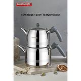 Kahramanlar Yağmur Mega Boy Çaydanlık Takımı 4.5 LT