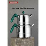 Kahramanlar Yağmur Midi Boy Çaydanlık Takımı 2.5 LT