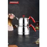 Kahramanlar Yağmur Midi Boy Çaydanlık Takımı