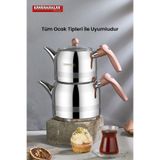Kahramanlar Yağmur Orta Boy Çaydanlık Takımı 3.4 LT