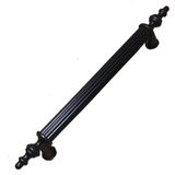 Kahramanoğlu Alüminyum Siyah Boru Sivri 001 Kulp 224 mm