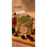 KAHTELLA NATUREL Çam Terebentin Yağlı Sabun 10 ADET (%100 saf zeytinyağı ve Çam Terebentin Yağı Karışımı)