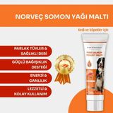 Kahu Naturals Norveç Somon Yağlı Malt, Omega 3 (Epa & Dha), Kedi ve Köpekler Için, 100 G