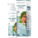 Kahu Naturals Pure Salmon VITALITY%100 Doğal Norveç Somon Yağı, 3 ve 6, E Vitamini, Kedi ve Kö