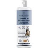Kahu Naturals Shampoo Conditioner Kaşıntı ve Tüy Dökülmesi Karşıtı Organik Nemlendirici Kedi ve Köpek Şampuanı 250 ml - Beyaz - Standart