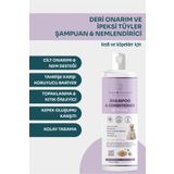 Kahu Naturals Spiritually Connected All-in-One Şampuan Nemlendirici, İnci ve Yulaf Proteini, At Kestanesi, Pantenol, %100 Doğal, 400 ml