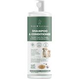 Kahu Naturals Tendercare Şampuan ve Nemlendirici, Yavru ve Hassas Cilde Sahip Kedi ve Köpekler Iç