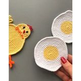 Kahvaltı Bardak Altlığı Kahvaltı Tema Hediye 2+1'lı Set Runner & Amerikan Servisi-Supla