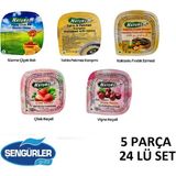 Kahvaltılık Piknik Set 5 Parça (24 Lü Set) - 1,8 kg