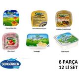 Kahvaltılık Piknik Set 6 Parça (12 Li Set) - 1,08 kg