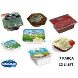 Kahvaltılık Piknik Set 7 Çeşit (12 Li Set) - 1,4 kg