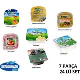 Kahvaltılık Piknik Set 7 Parça (24 Lü Set) - 3,95 kg