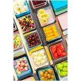 Kahvaltılık ve Saklama Kabı Seti Seti 330 ml X 12 Adet