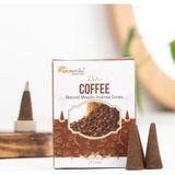 Kahve Aromalı Organik Kömürsüz Konik Tütsü - Seçenek