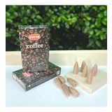Kahve (Coffee) Back Flow Geri Akışlı Konik Tütsü Mumu 10'lu Karbonsuz