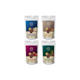 Kahve Dükkanı 1x100 Gr Damla Sakızlı 1x100 Gr Sütlü Dibek 1x100 Gr Dağ Çilekli 1x100 Gr Menengiçli Türk Kahvesi