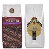 Kahve Dünyası 1 kg Espresso Çekirdek Kahve + 1 kg Fındık Aromalı Filtre Kahve