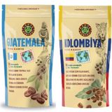 Kahve Dünyası 250 gr Yöresel Kolombiya Filtre Kahve ve 250 gr Guatemala Filtre Kahve
