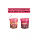 Kahve Dünyası 400 gr Sütlü Bonte Portakal Parçacık ve Bitter Kova Çikolata