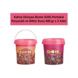 Kahve Dünyası 400 gr Sütlü Bonte Portakal Parçacık ve Bitter Kova Çikolata