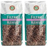 KAHVE DUNYASI Dünyası Filtre Kavrulmuş Çekirdek 1 Kg (2 paketi)