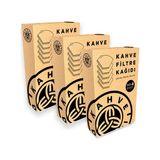 Kahve Dünyası Filtre Kağıdı 80 Li 3 Paket - 240 Adet - Kağıt Filtre