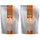 Kahve Dünyası Filtre Kahve Karamel Aromalı Kilitli 250 gr (2 paketi)