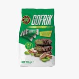 KAHVE DUNYASI Gofrik Fıstık Parçacıklı Sütlü Mini Gofret 125gr