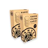 Kahve Dünyası Kahve Dünyası Kahve Filtre Kağıdı 80 Adet x 2 Adet
