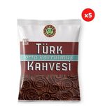 Kahve Dünyası Kahve Dünyası Orta Kavrulmuş Türk Kahvesi 100 gr (5'li Paket) - 500 gr