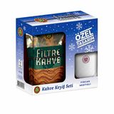 Kahve Dünyası Kahve Keyif Seti 2x250g Filtre Kahve + Fincan Hediyeli