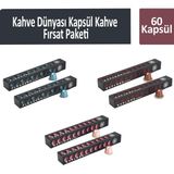 Kahve Dünyası Kapsül Kahve Fırsat Paketi 60 Kapsül - 6 Adet