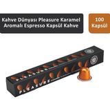 Kahve Dünyası Karamel Aromalı Kapsül Kahve 100 Kapsül - 1 Adet