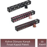 Kahve Dünyası Karışık Fırsat Paketi 30 Kapsül - 1 Adet