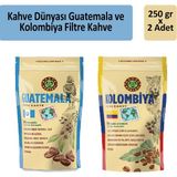 Kahve Dünyası Kolombiya ve Guatemala Filtre Kahve 250 gr x 2 Adet - 1 Adet