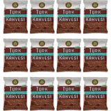 Kahve Dünyası Orta Kavrulmuş Türk Kahvesi 100 gr - 12'li Türkiye Menşeli Lezzetli Kahve