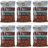 Kahve Dünyası Orta Kavrulmuş Türk Kahvesi 100 gr 6'lı Paket Taze Çekilmiş Lezzetli Aroma