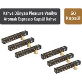 Kahve Dünyası Pleasure Vanilya Aromalı Espresso Kapsül Kahve 60 Kapsül - 1 Adet