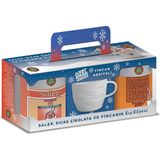 Kahve Dünyası Salep ve Sıcak Çikolata Fincanlı Set - 1 Adet